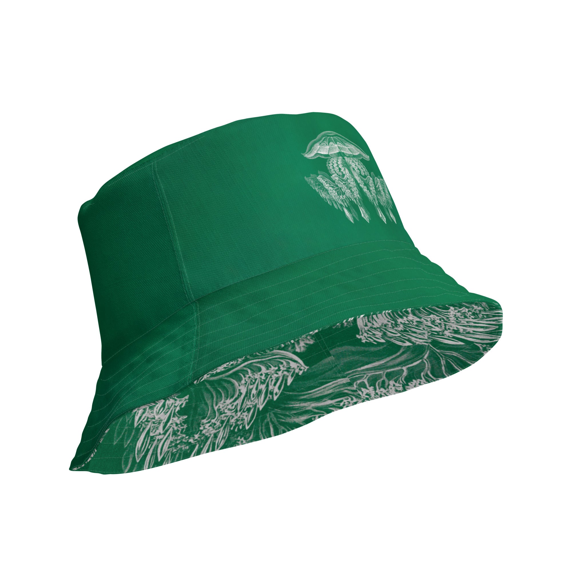 Pretty green bucket hat black online