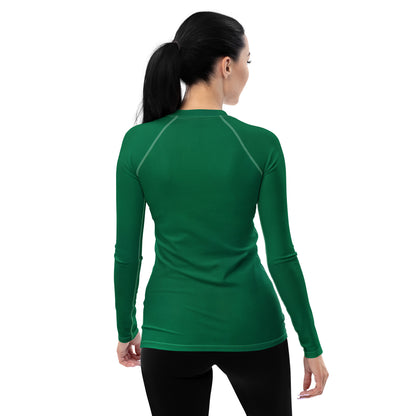 Jewel Sea Symmetry Women's Rash Guard Sun Shirt