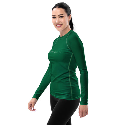 Jewel Sea Symmetry Women's Rash Guard Sun Shirt