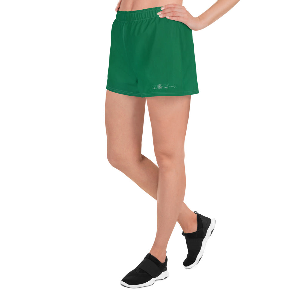 Jewel Sea Symmetry - Women’s Recycled Athletic Shorts