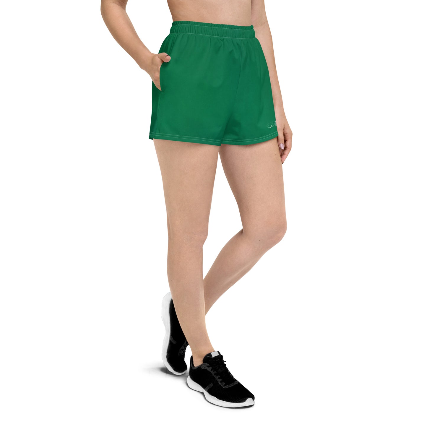 Jewel Sea Symmetry - Women’s Recycled Athletic Shorts